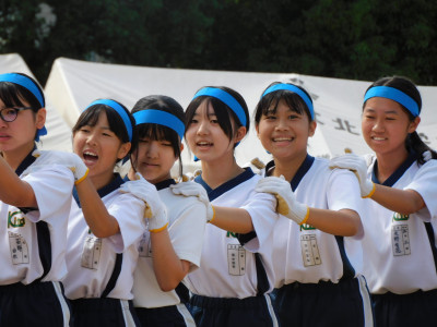 DSCN5123　ムカデ女青笑顔