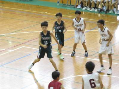 男バスケ　オフェンス